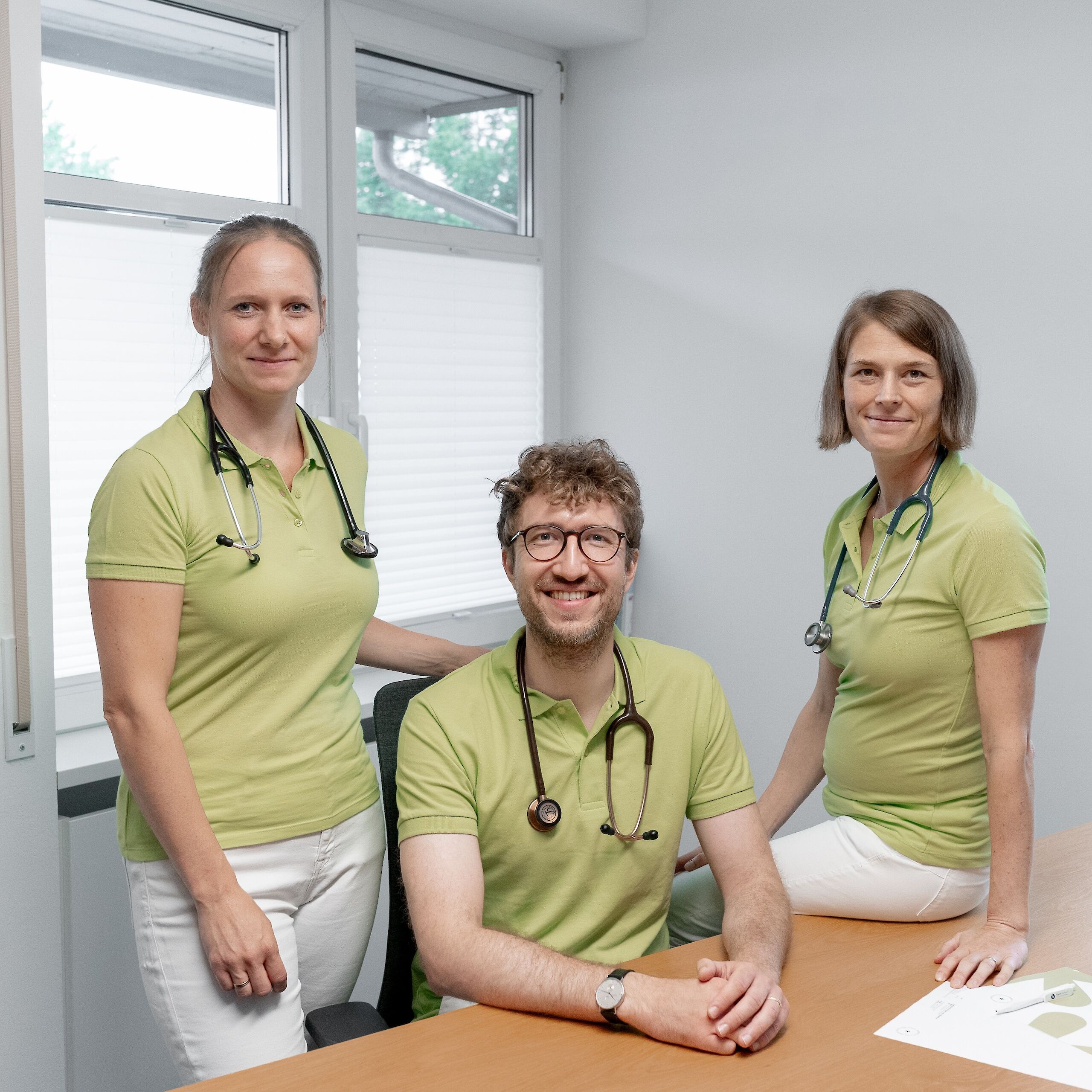 Das Ärzteteam der Familienpraxis Memmingerberg